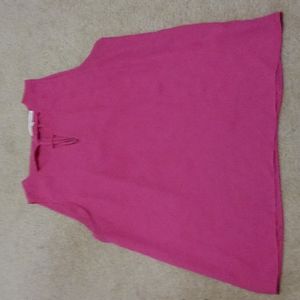 Women's pink top